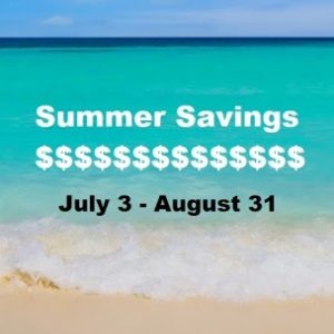 Summer Savings 2021
